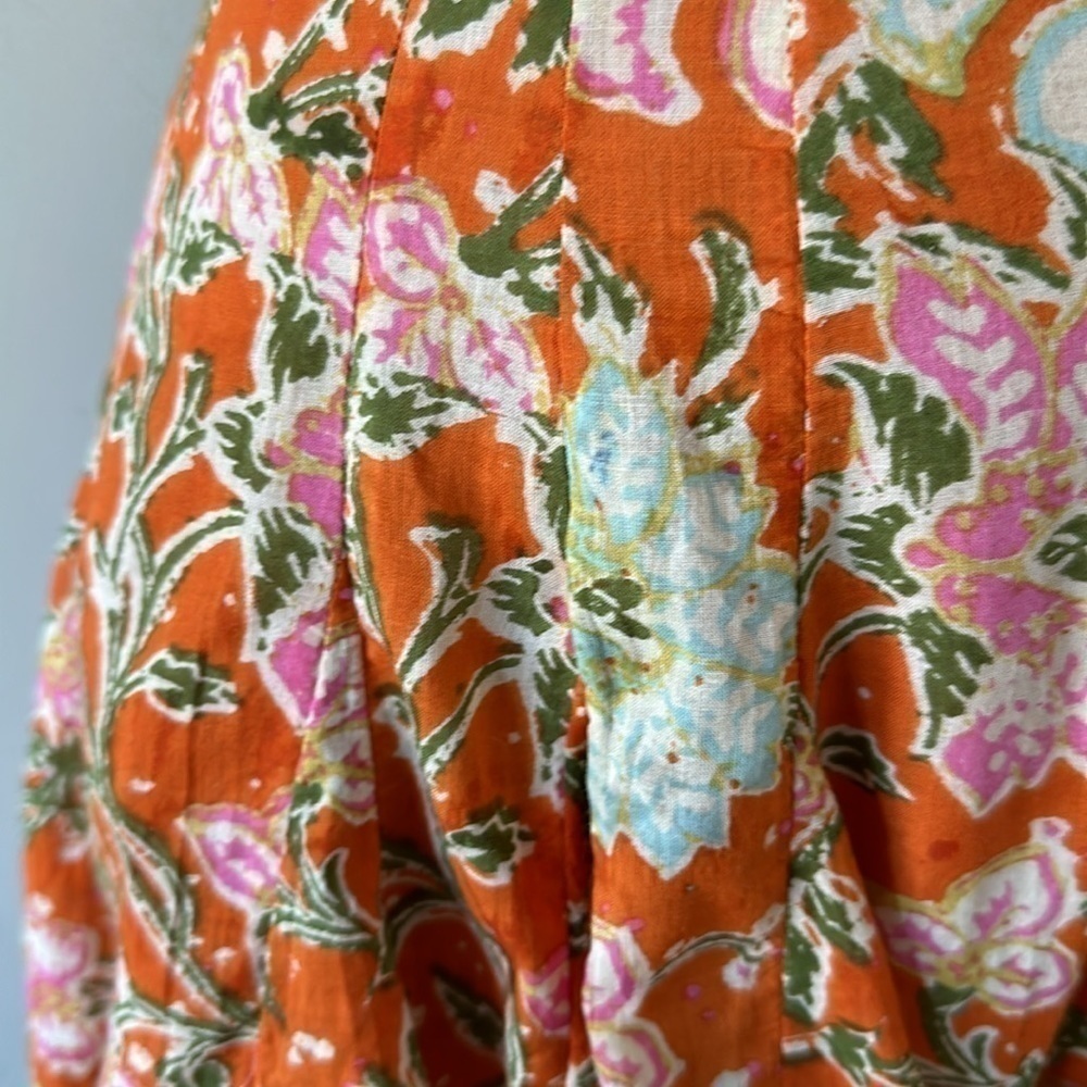 Free People End Of The Island Godet Skirt size 8 - Picture 5 of 16